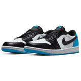 Jordan 1 Retro Low OG Black Dark Powder Blue