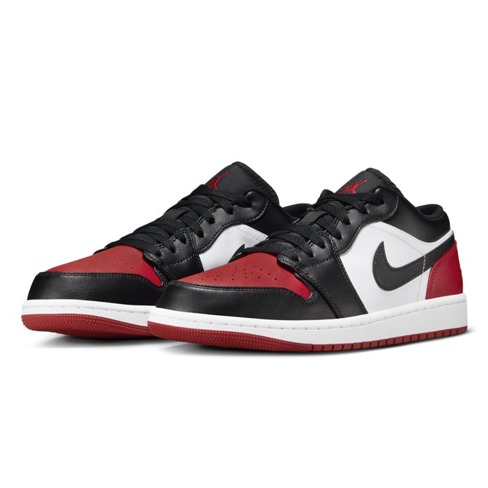 Nike Air Jordan 1 Low 'Bred Toe 2.0' - Shop on HYPE ELIXIR