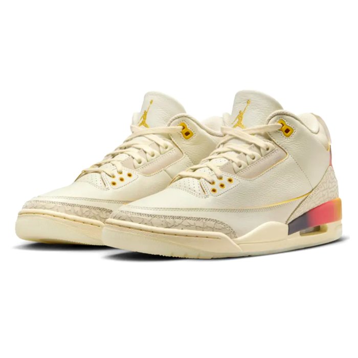 J Balvin × Nike AJ3 サンセット　未使用品27.5cm J. Balvin x Air Jordan 3 Retro 'Medellín Sunset'