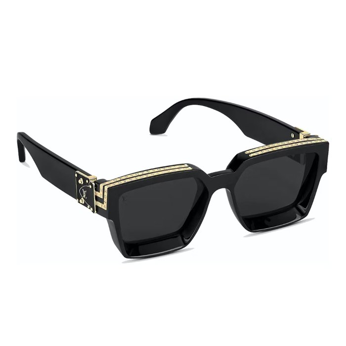 Louis Vuitton 1.1 Millionaires Sunglasses Black - HYPE ELIXIR