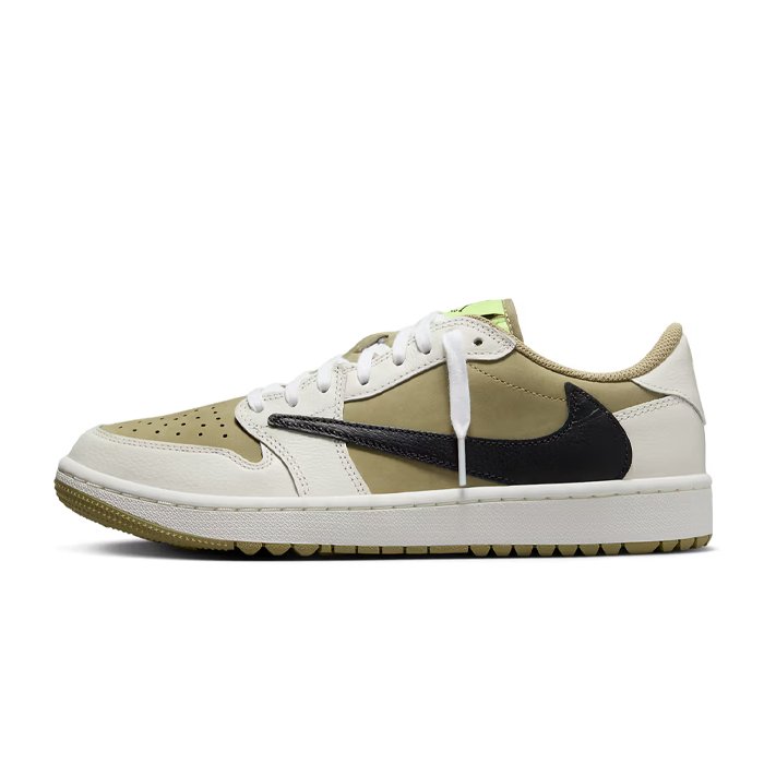 Travis Scott x Air Jordan 1 Low Golf 'Neutral Olive' - Shop on HYPE ELIXIR