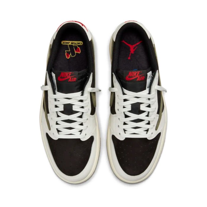 Air Jordan1 Retro Low OG Travis Scott Olive