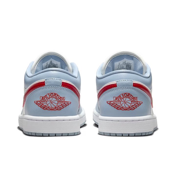 Air Jordan 1 Low 'Blue Whisper Dune Red' - HYPE ELIXIR one stop destination for authentic hype sneakers