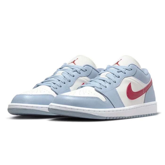 Air Jordan 1 Low 'Blue Whisper Dune Red' - HYPE ELIXIR one stop destination for authentic hype sneakers