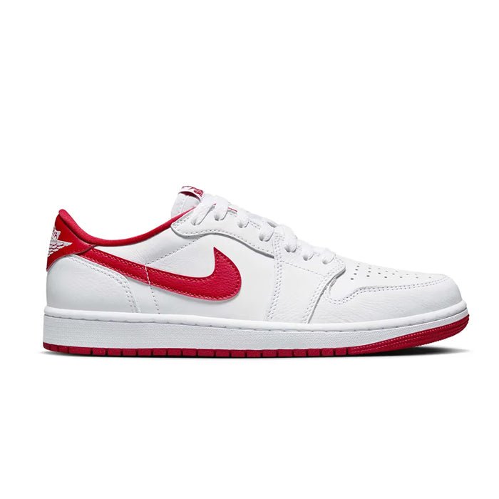 Air Jordan 1 Retro Low OG 'University Red' - HYPE ELIXIR - Shop Air jordan 1 low red sneakers