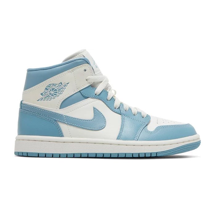 Wmns Air Jordan 1 Mid 'University Blue' - HYPE ELIXIR