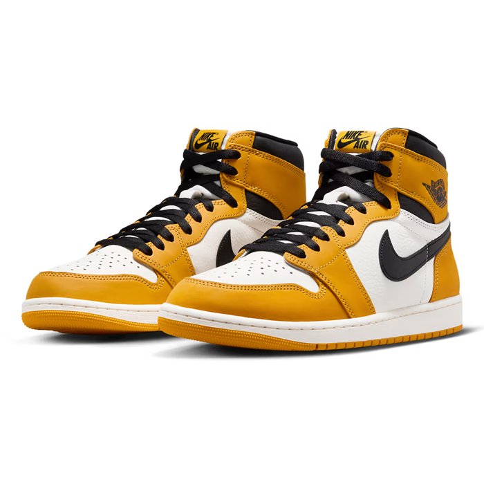 Air Jordan 1 Retro High OG 'Yellow Ochre' - HYPE ELIXIR - Shop authentic air jordan shoes